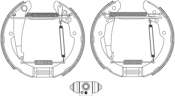 Jeu de mâchoires de frein Shoe Kit Pro