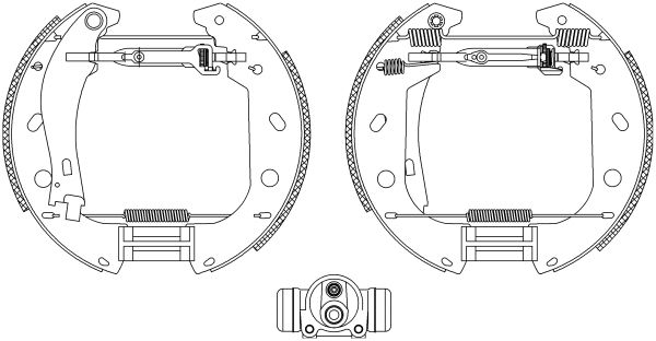 Jeu de mâchoires de frein Shoe Kit Pro