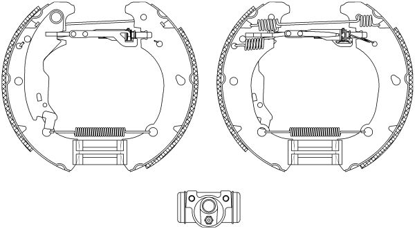 Jeu de mâchoires de frein Shoe Kit Pro