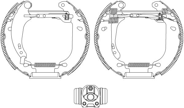 Jeu de mâchoires de frein Shoe Kit Pro