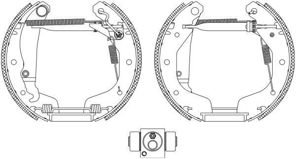 Jeu de mâchoires de frein Shoe Kit Pro