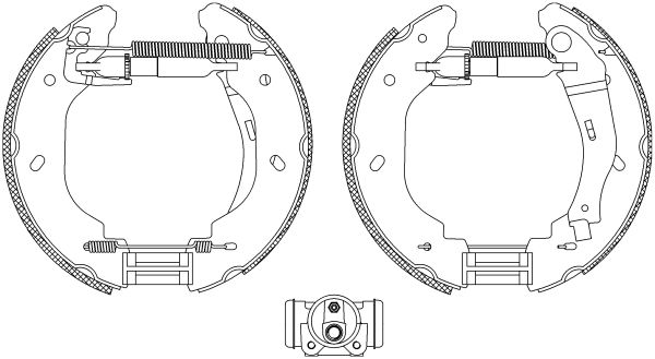 Jeu de mâchoires de frein Shoe Kit Pro