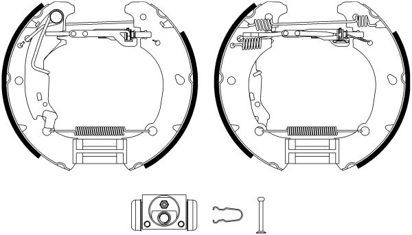 Jeu de mâchoires de frein Shoe Kit Pro