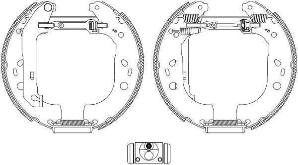 Jeu de mâchoires de frein Shoe Kit Pro