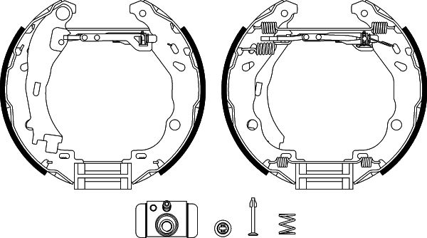 Jeu de mâchoires de frein Shoe Kit Pro