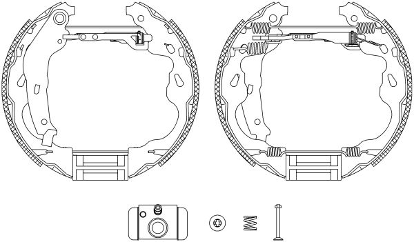 Jeu de mâchoires de frein Shoe Kit Pro