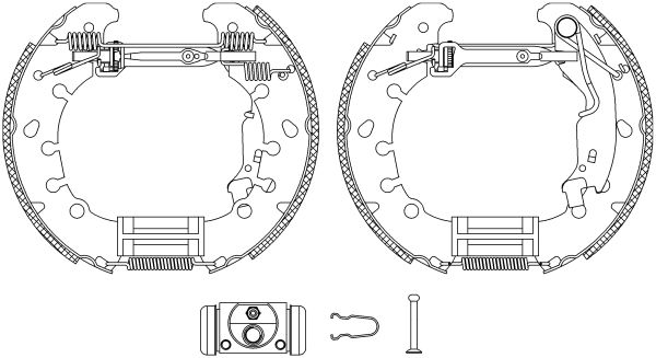 Jeu de mâchoires de frein Shoe Kit Pro