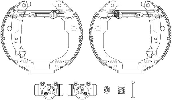 Jeu de mâchoires de frein Shoe Kit Pro