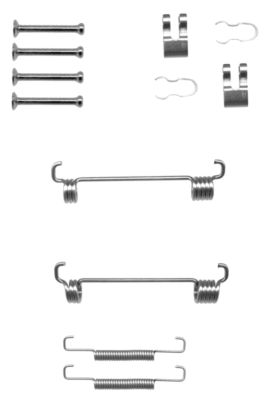 Kit d'accessoires, mâchoires de frein de stationnement