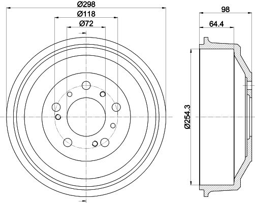 Tambour de frein