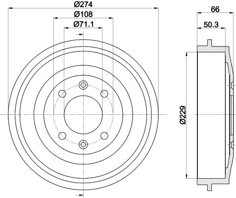 Tambour de frein