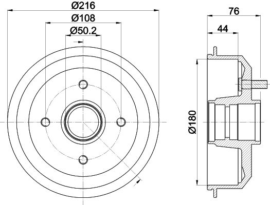 Tambour de frein