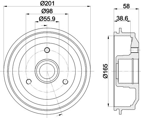 Tambour de frein