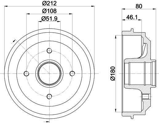 Tambour de frein