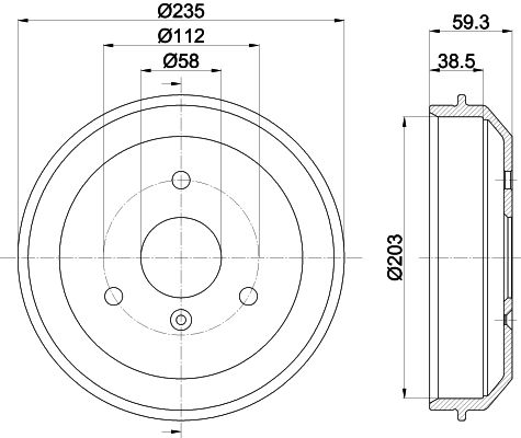 Tambour de frein