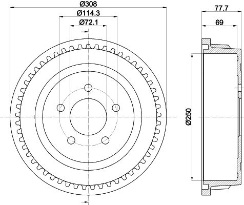 Tambour de frein