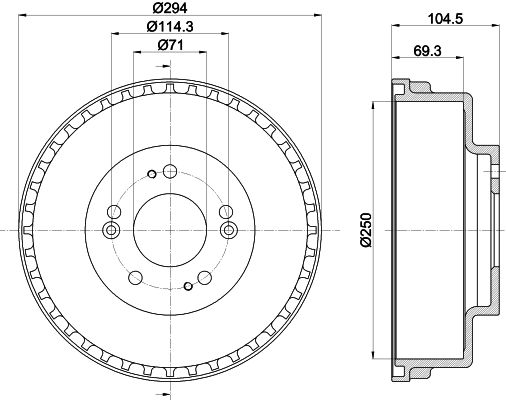 Tambour de frein