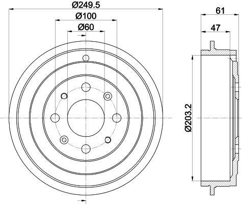 Tambour de frein