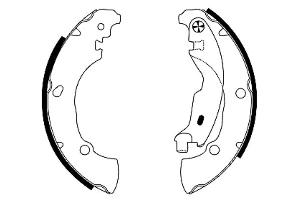 Jeu de mâchoires de frein Shoe Kit Pro