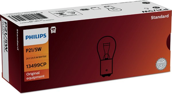 1 ampoule P21/5W Philips 13499CP