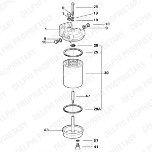 Filtre à carburant