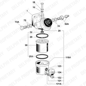 Filtre à carburant