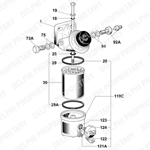 Filtre à carburant