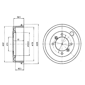 Tambour de frein