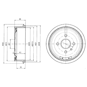 Tambour de frein