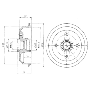 Tambour de frein