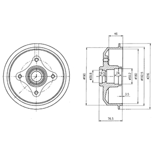 Tambour de frein