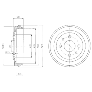 Tambour de frein