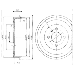 Tambour de frein