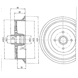 Tambour de frein