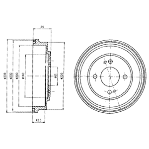 Tambour de frein