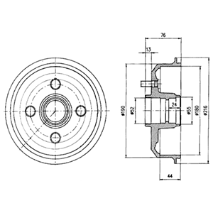 Tambour de frein