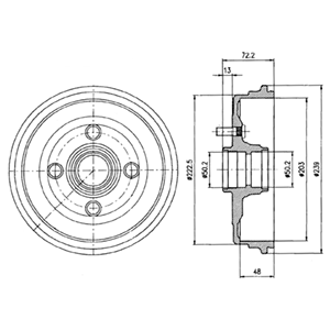 Tambour de frein