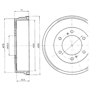 Tambour de frein