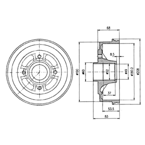 Tambour de frein