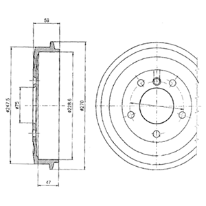 Tambour de frein