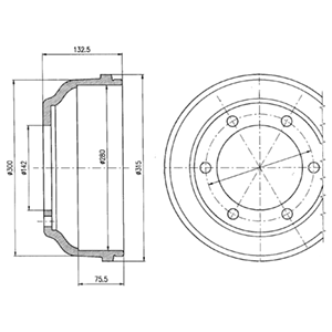 Tambour de frein