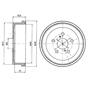 Tambour de frein