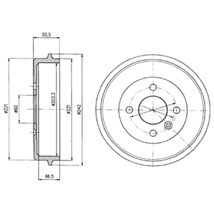 Tambour de frein