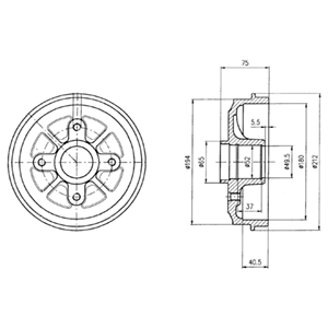 Tambour de frein