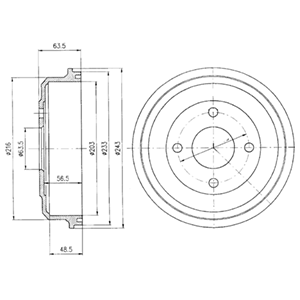 Tambour de frein