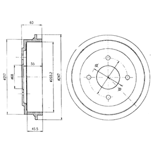 Tambour de frein