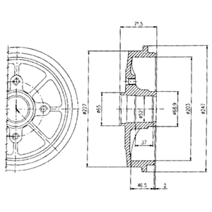 Tambour de frein