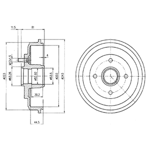 Tambour de frein