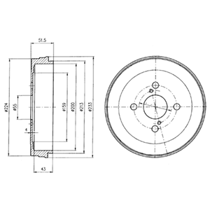 Tambour de frein