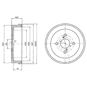 Tambour de frein